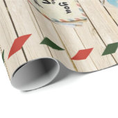 Personalisierter Brief an meinen Großvater Geschenkpapier (Rolleneckpunkt)