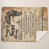 Personalisierter Brief an meinen Phantastischen So Sherpadecke (Vorderseite (Horizontal))