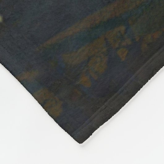 Personalisierter Brief an meinen Sohn aus dem Vate Fleecedecke (Ecke)