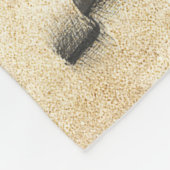 Personalisierter Brief an meinen Sohn Fleecedecke (Ecke)