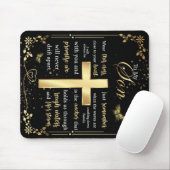 Personalisierter Brief an meinen Sohn Mousepad (Mit Mouse)