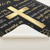 Personalisierter Brief an meinen Sohn Schöne Schme Sherpadecke (3/4)