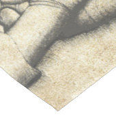 Personalisierter Brief an meinen Sohn Tischdecke (Schrägansicht)