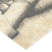 Personalisierter Brief an meinen Sohn Tischdecke (Schrägansicht)