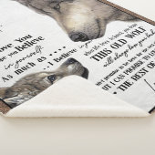 Personalisierter Brief an meinen Sohn vom Vater Sherpadecke (3/4)