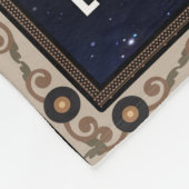 Personalisierter Brief an unseren Sohn Fleecedecke (Ecke)