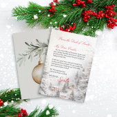 Personalisierter Brief aus dem Santa Claus-Templat Einladung