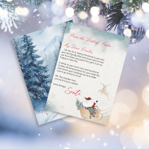 Personalisierter Brief aus dem Santa Claus-Templat Einladung