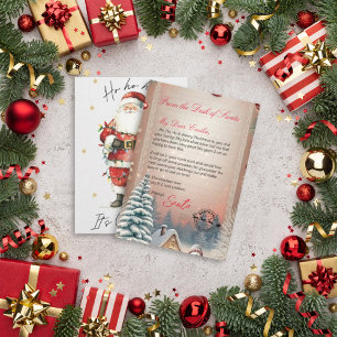 Personalisierter Brief aus dem Santa Claus-Templat Einladung