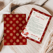 Personalisierter Brief aus dem Santa Claus-Templat Einladung