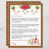 Personalisierter Brief des Weihnachtsmannes für Ki (Vorne/Hinten)