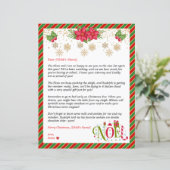 Personalisierter Brief des Weihnachtsmannes für Ki (Stehend Vorderseite)