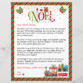 Personalisierter Brief des Weihnachtsmannes für Ki (Vorderseite)