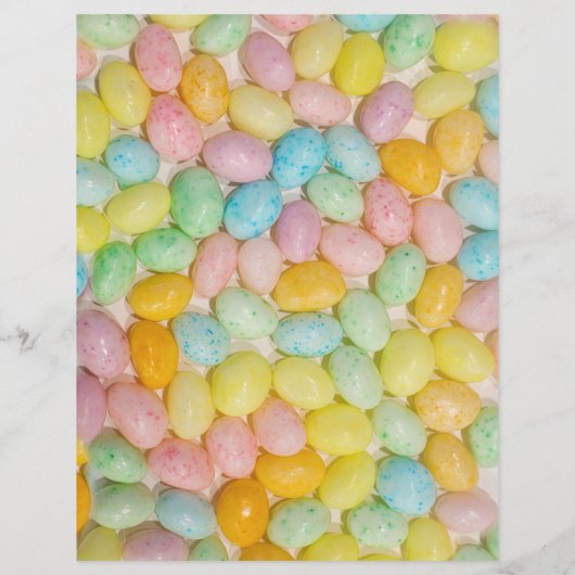 Personalisierter Brief vom Osterhasen (Rückseite)