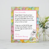 Personalisierter Brief vom Osterhasen (Stehend Vorderseite)