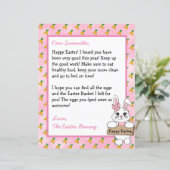 Personalisierter Brief vom Osterhasen (Stehend Vorderseite)