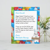 Personalisierter Brief vom Osterhasen (Stehend Vorderseite)