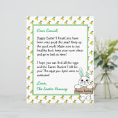 Personalisierter Brief vom Osterhasen (Stehend Vorderseite)