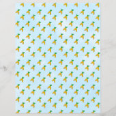 Personalisierter Brief vom Osterhasen (Rückseite)