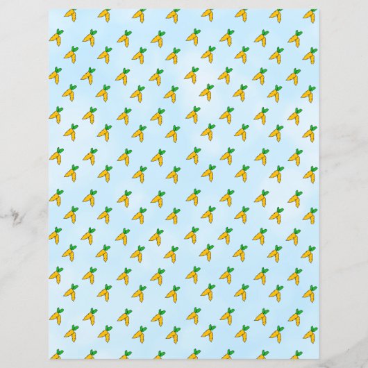 Personalisierter Brief vom Osterhasen (Rückseite)