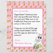 Personalisierter Brief vom Osterhasen (Vorne/Hinten)