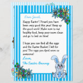 Personalisierter Brief vom Osterhasen 2 (Vorne/Hinten)