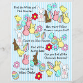 Personalisierter Brief vom Osterhasen 2 (Rückseite)