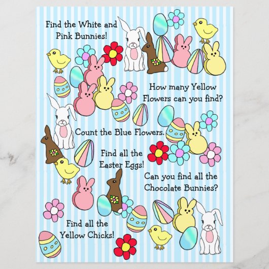 Personalisierter Brief vom Osterhasen 2 (Rückseite)