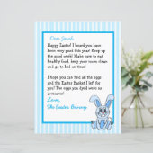 Personalisierter Brief vom Osterhasen 2 (Stehend Vorderseite)