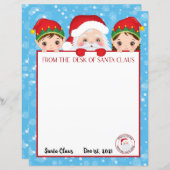 Personalisierter Brief vom Weihnachtsmann (Vorne/Hinten)