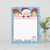 Personalisierter Brief vom Weihnachtsmann (Stehend Vorderseite)