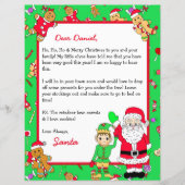 Personalisierter Brief vom Weihnachtsmann (Vorderseite)