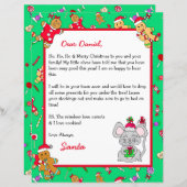 Personalisierter Brief vom Weihnachtsmann (Vorne/Hinten)