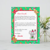 Personalisierter Brief vom Weihnachtsmann (Stehend Vorderseite)