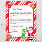 Personalisierter Brief vom Weihnachtsmann (Vorderseite)