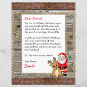 Personalisierter Brief vom Weihnachtsmann (Vorderseite)