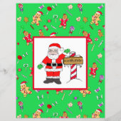 Personalisierter Brief vom Weihnachtsmann (Rückseite)