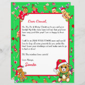 Personalisierter Brief vom Weihnachtsmann (Vorne/Hinten)