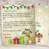 Personalisierter Brief vom Weihnachtsmann