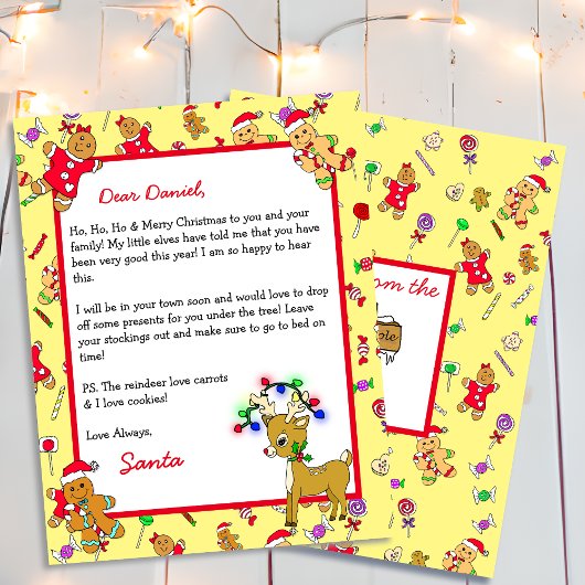Personalisierter Brief vom Weihnachtsmann