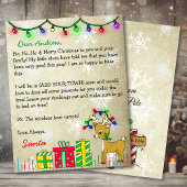 Personalisierter Brief vom Weihnachtsmann