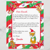 Personalisierter Brief vom Weihnachtsmann (Vorne/Hinten)