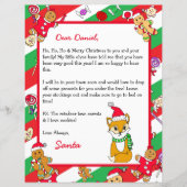 Personalisierter Brief vom Weihnachtsmann (Vorderseite)