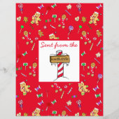 Personalisierter Brief vom Weihnachtsmann (Rückseite)