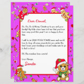 Personalisierter Brief vom Weihnachtsmann (Vorne/Hinten)