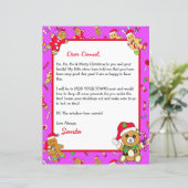 Personalisierter Brief vom Weihnachtsmann (Stehend Vorderseite)