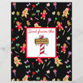 Personalisierter Brief vom Weihnachtsmann (Rückseite)