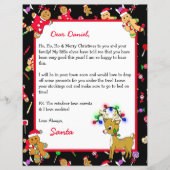 Personalisierter Brief vom Weihnachtsmann (Vorderseite)