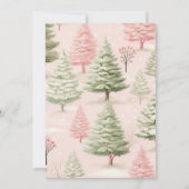 Personalisierter Brief vom Weihnachtsmann Einladung (Rückseite)