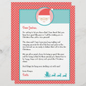 Personalisierter Brief von Santa & Colour (Vorne/Hinten)